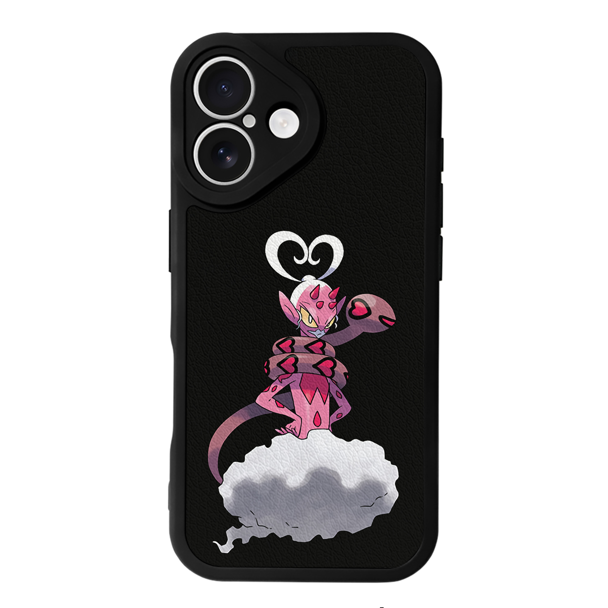 （画像用） ポケットモンスター Pokémon 【iPhone 16シリーズ対応】シリコンスマホケース（レザー調） 材質：シリコン